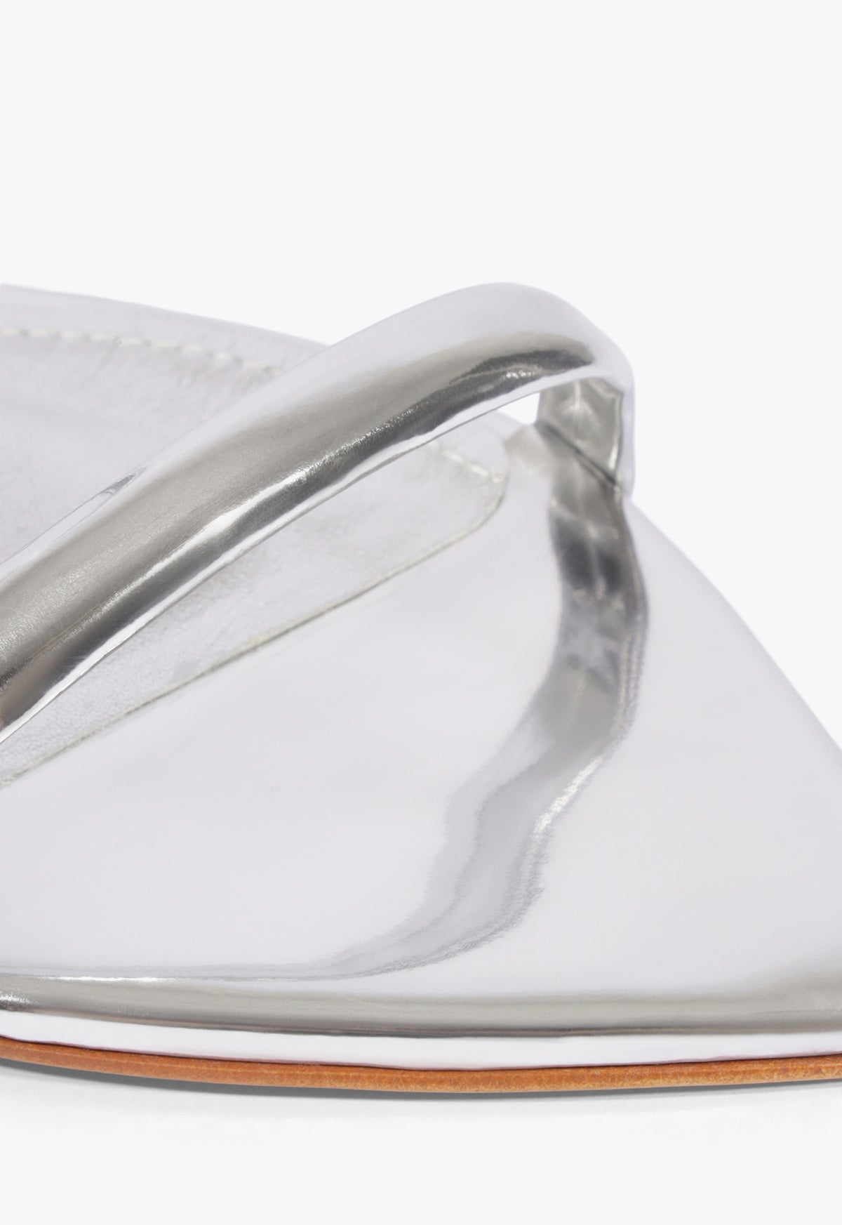 Nylle Metallic Flat Sandal