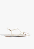 Lowen Leather Flat Sandal