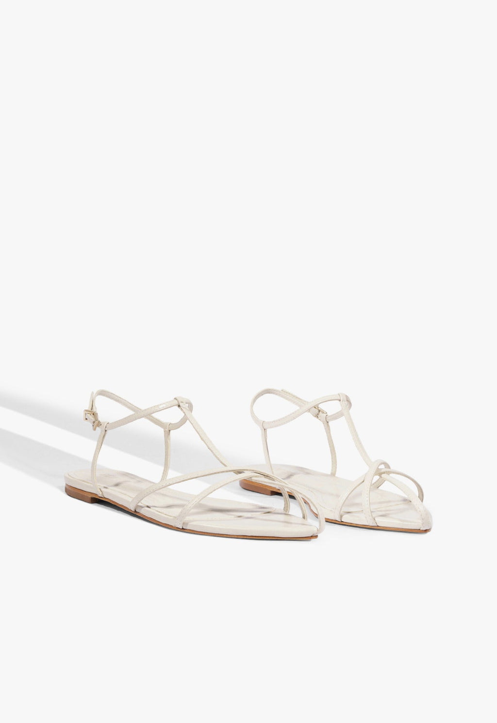 Lowen Leather Flat Sandal