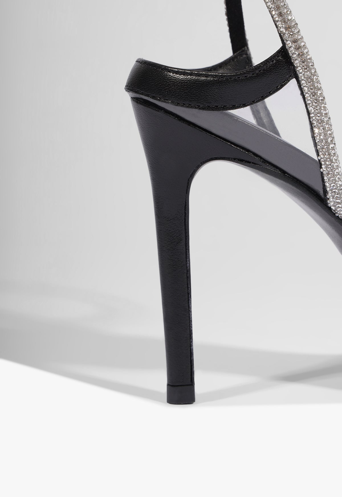 Skye Shine Leather Stiletto Sandal