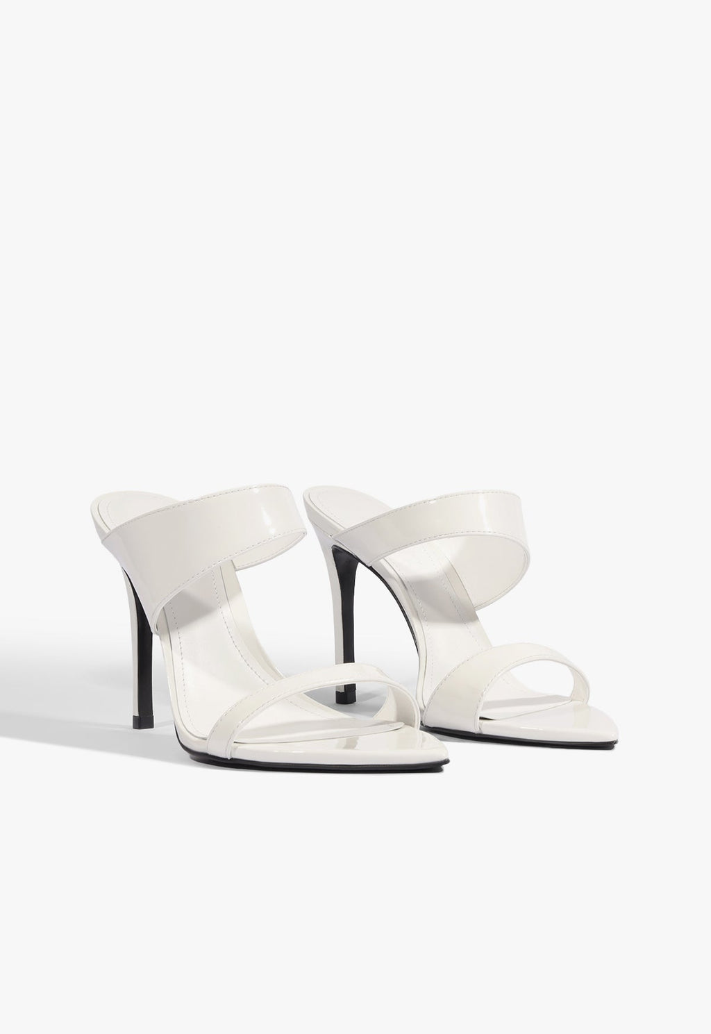Jaselle Patent Sandal