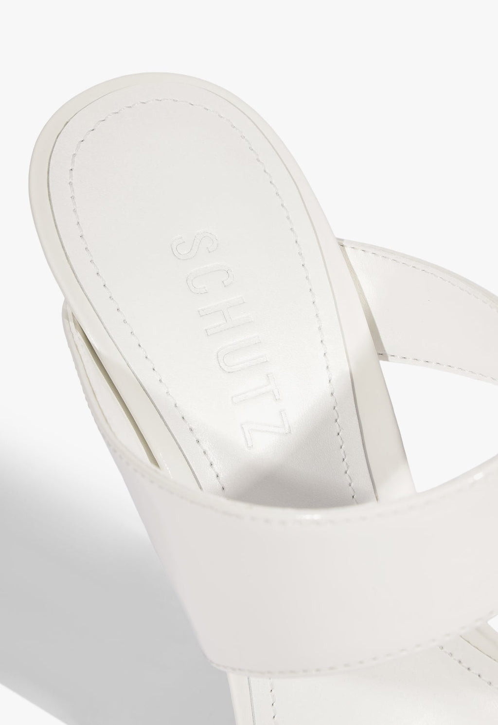 Jaselle Patent Sandal