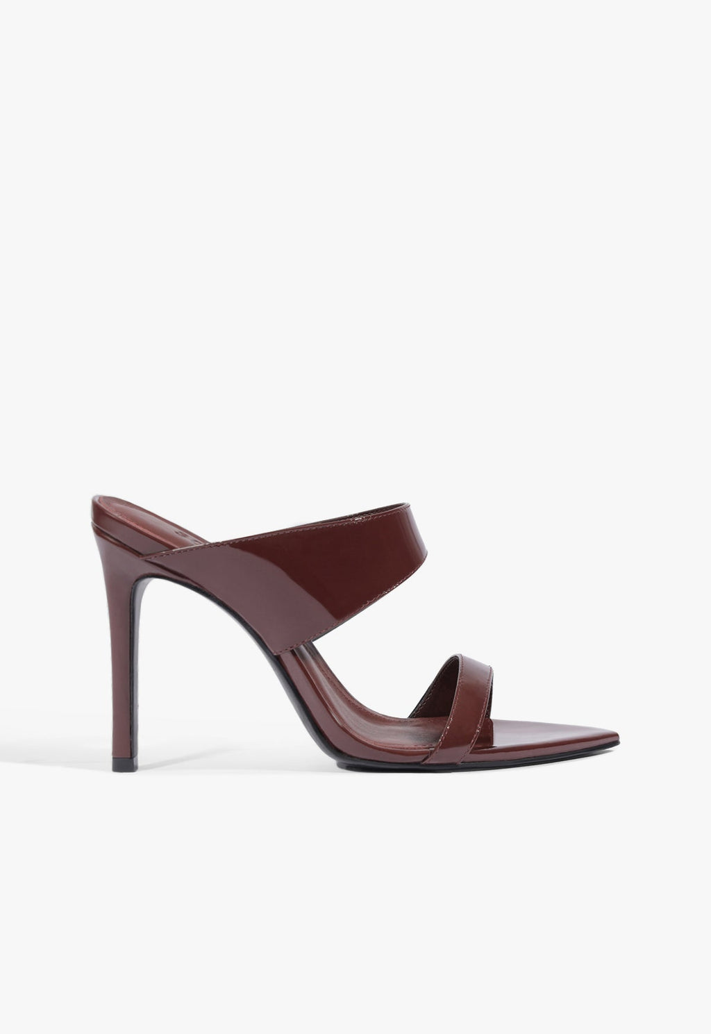 Jaselle Patent Sandal