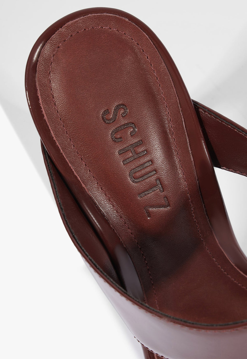 Jaselle Patent Sandal