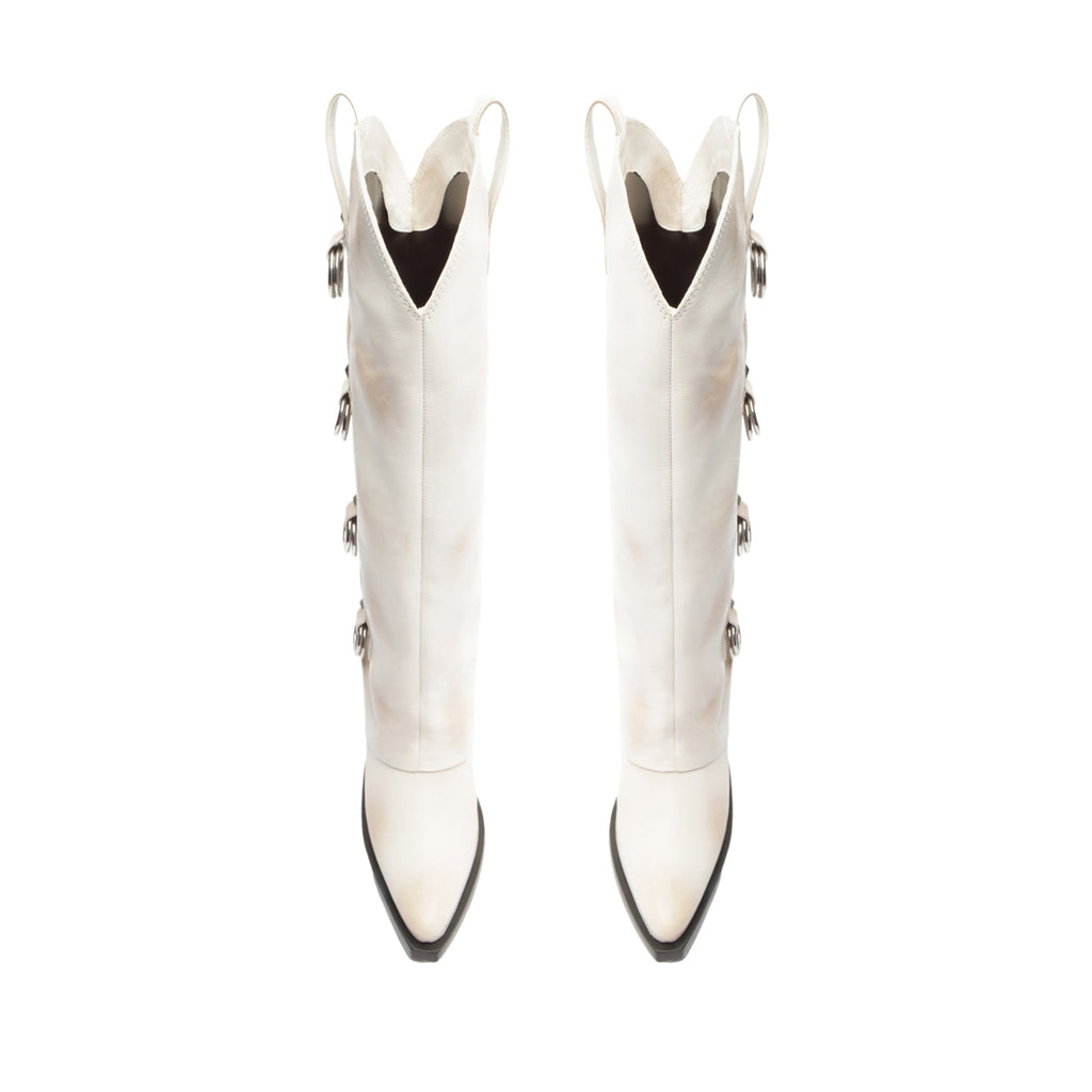 Zachy Up Cloak Leather Boot