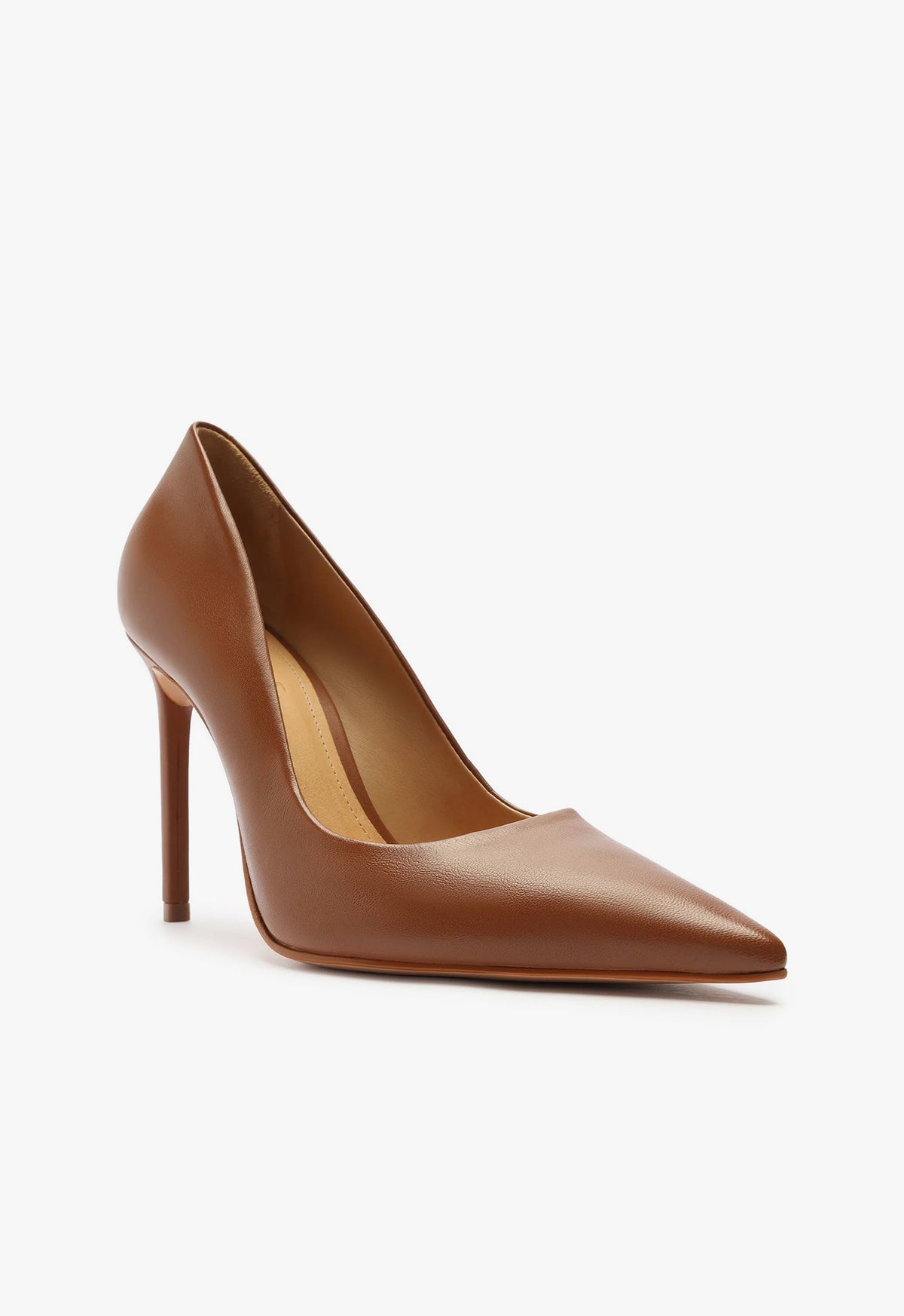Lou High Stiletto Brown Pump