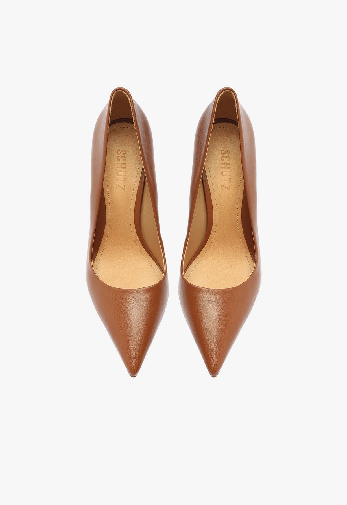 Lou High Stiletto Brown Pump