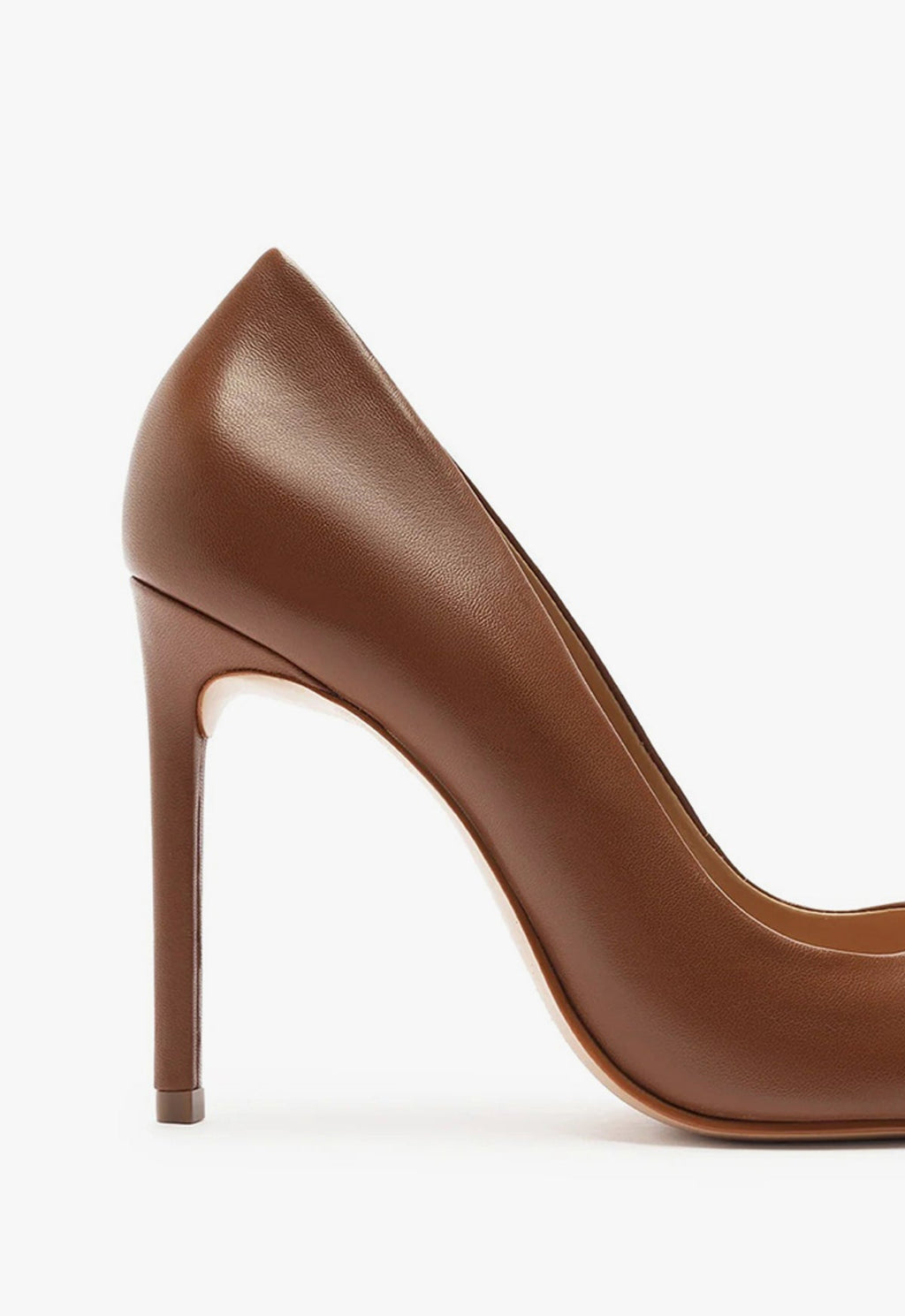 Lou High Stiletto Brown Pump