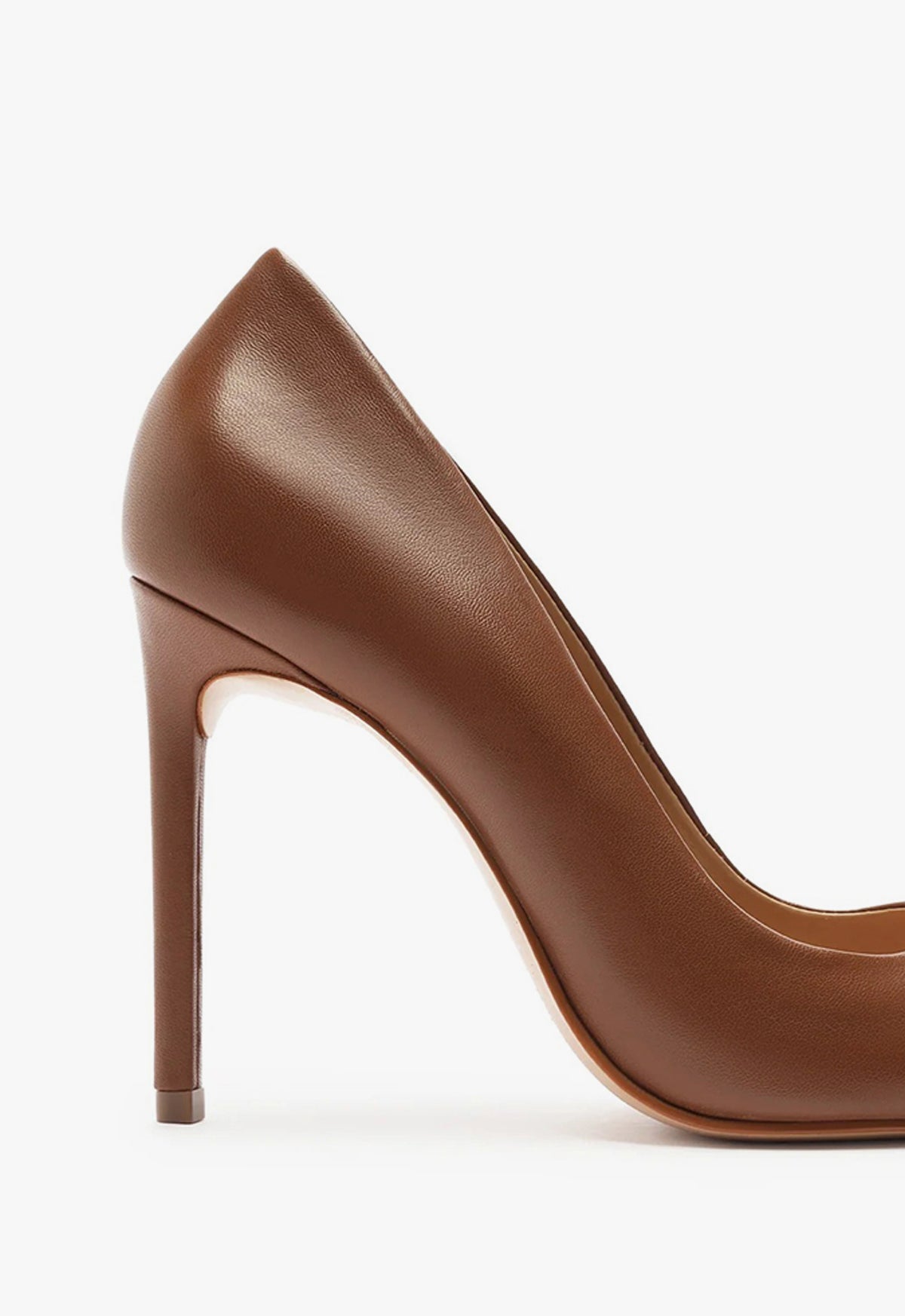 Lou High Stiletto Brown Pump