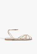 Caeline Buckle Metallic Sandal