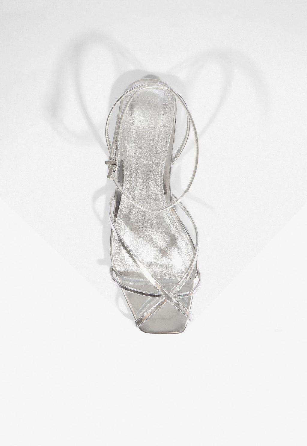 Caeline Buckle Metallic Sandal