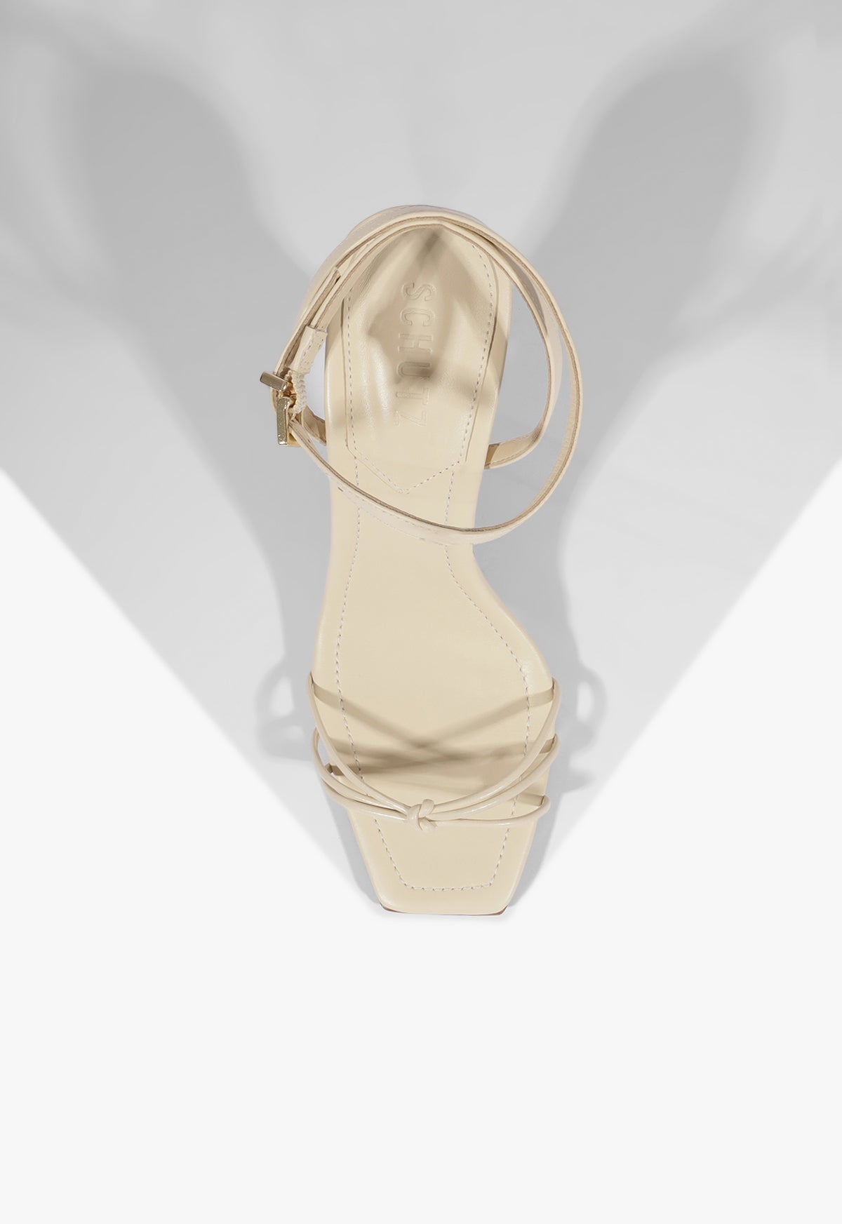 Haven Bamboo Leather Stiletto Sandal