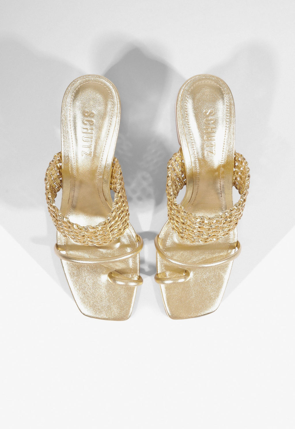 Aberdeen Mid Metallic Sandal