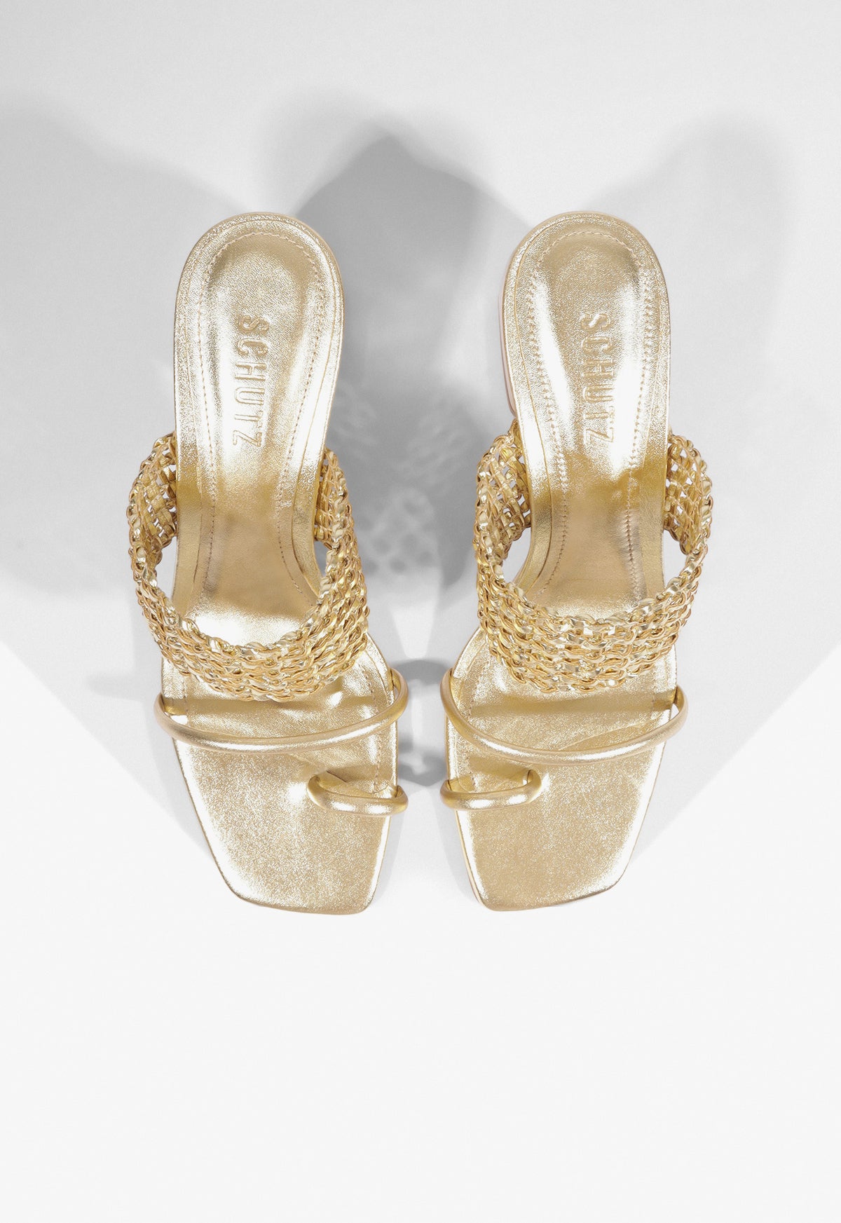Aberdeen Mid Metallic Sandal