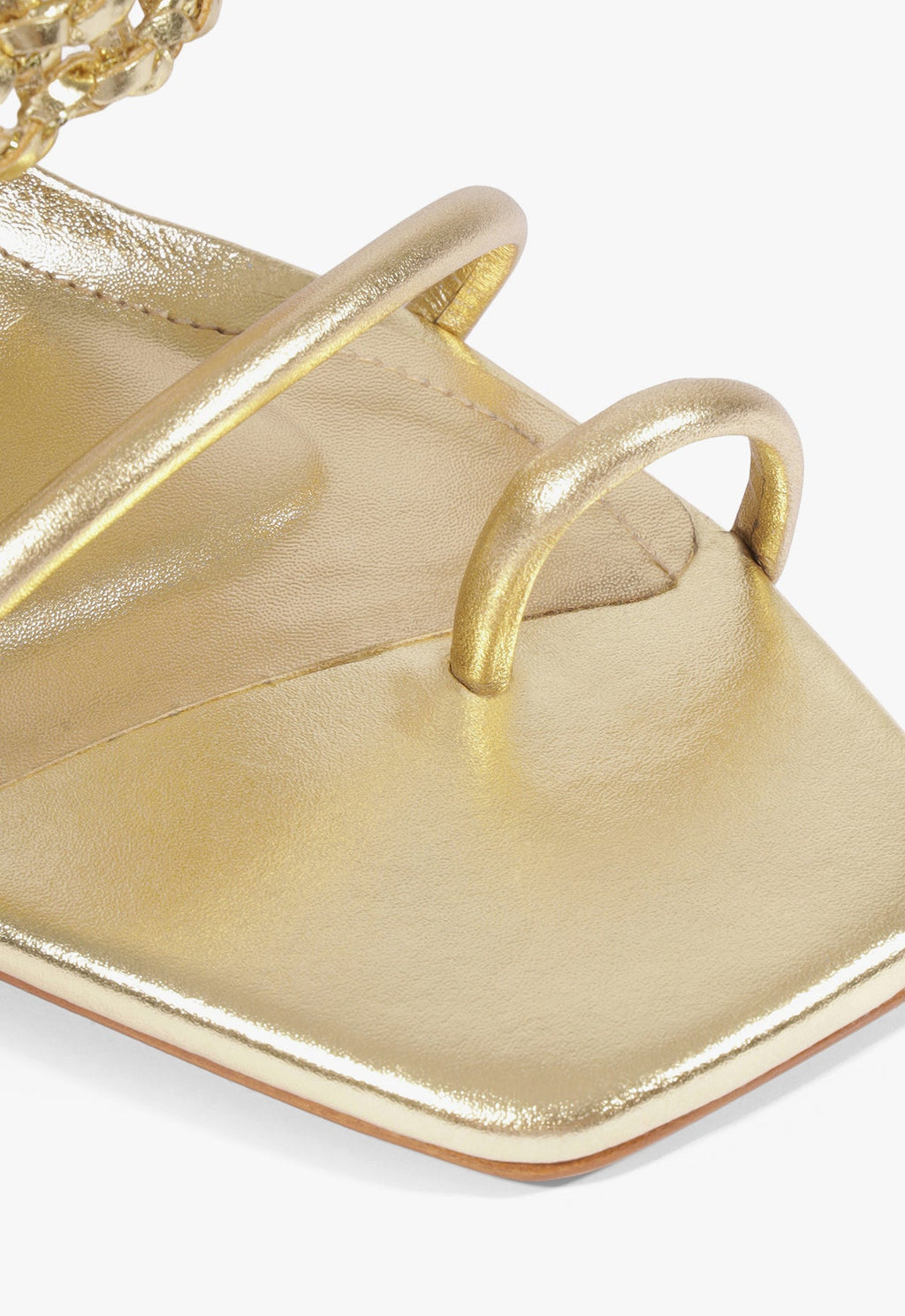 Aberdeen Mid Metallic Sandal