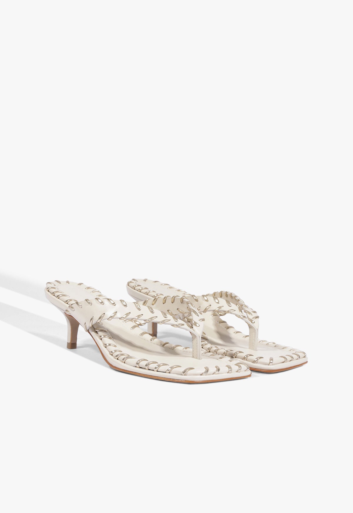 Nayra Leather Thong Sandal
