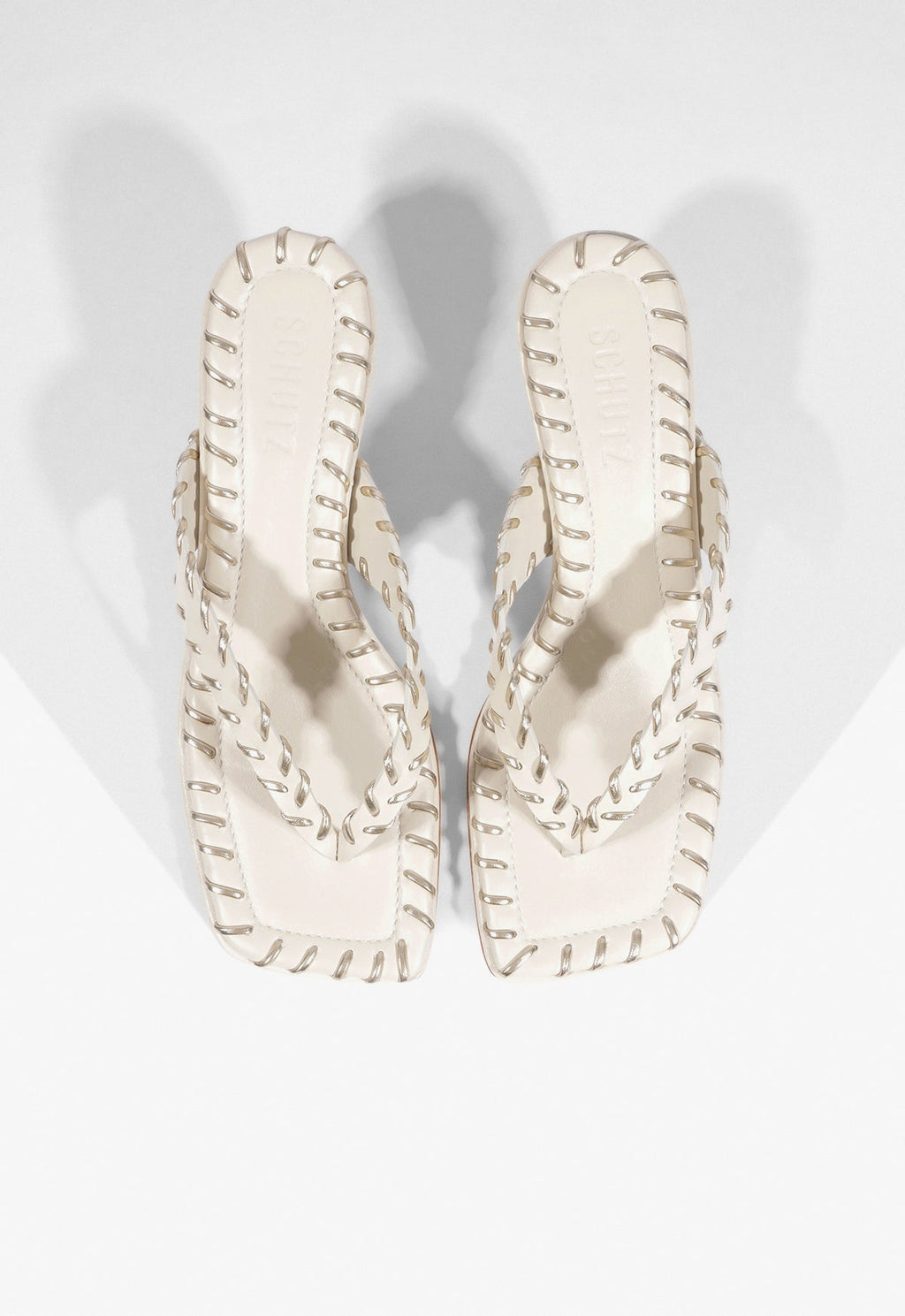 Nayra Leather Thong Sandal