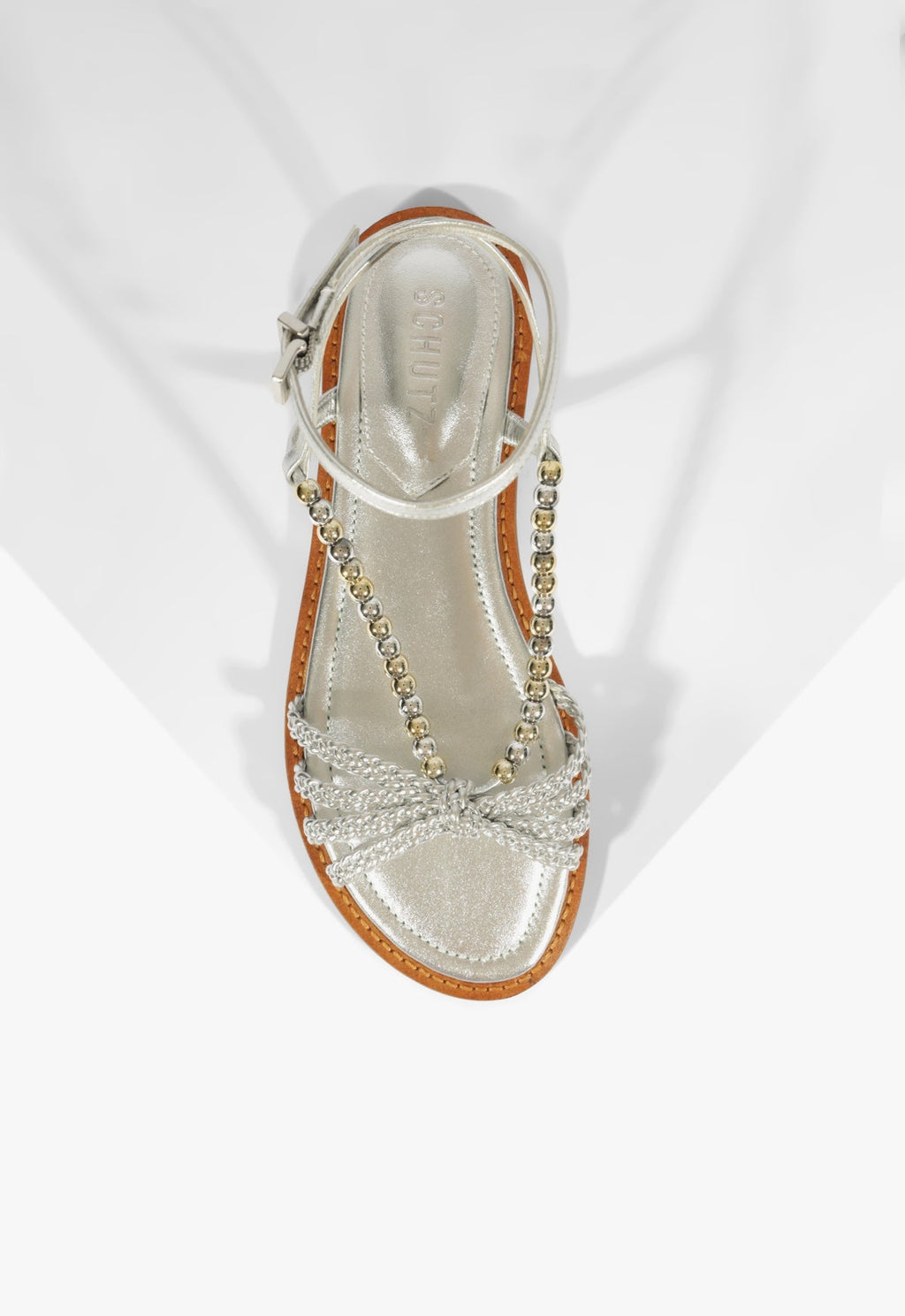 Adele Leather Flat Sandal