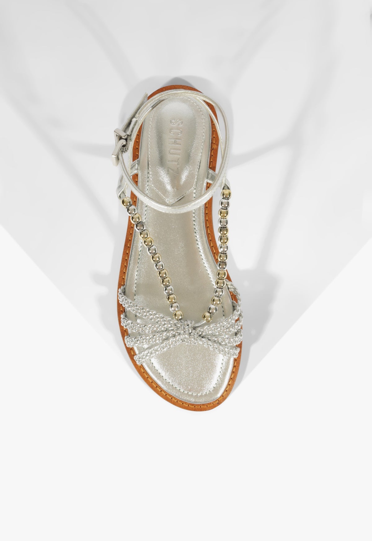 Adele Leather Flat Sandal