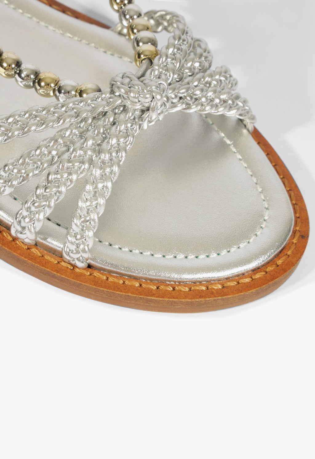 Adele Leather Flat Sandal