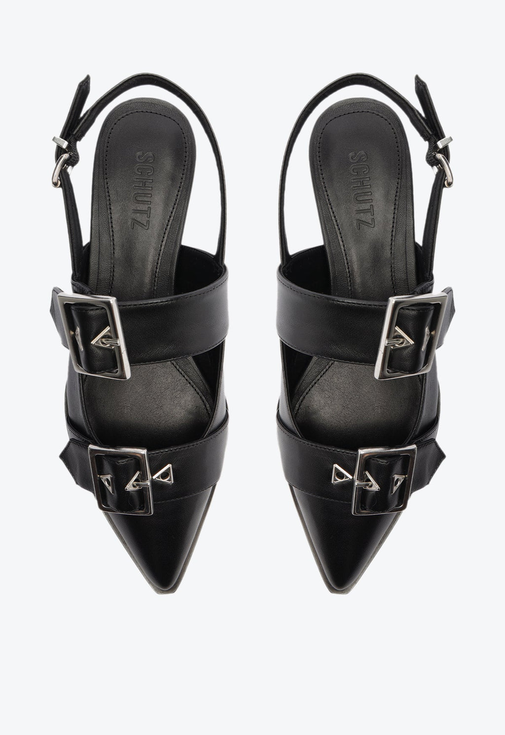 Darla Sling Leather Flat
