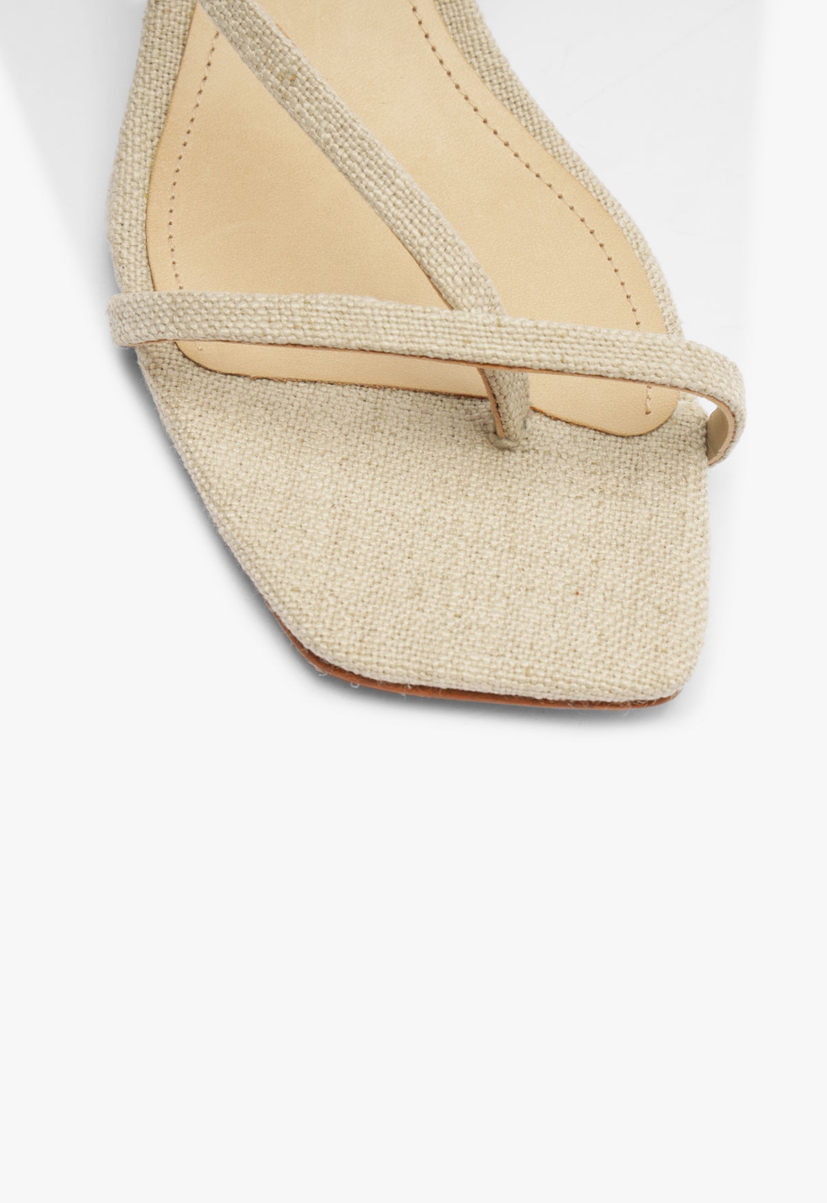 Heloise Linen Sandal