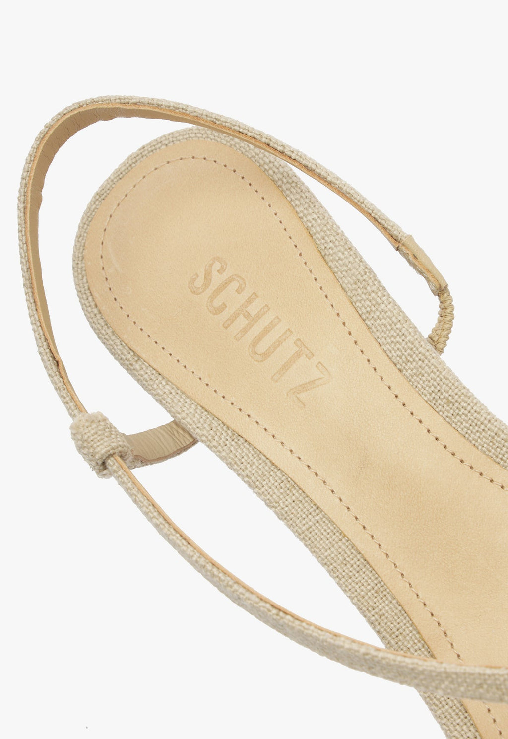 Heloise Linen Sandal