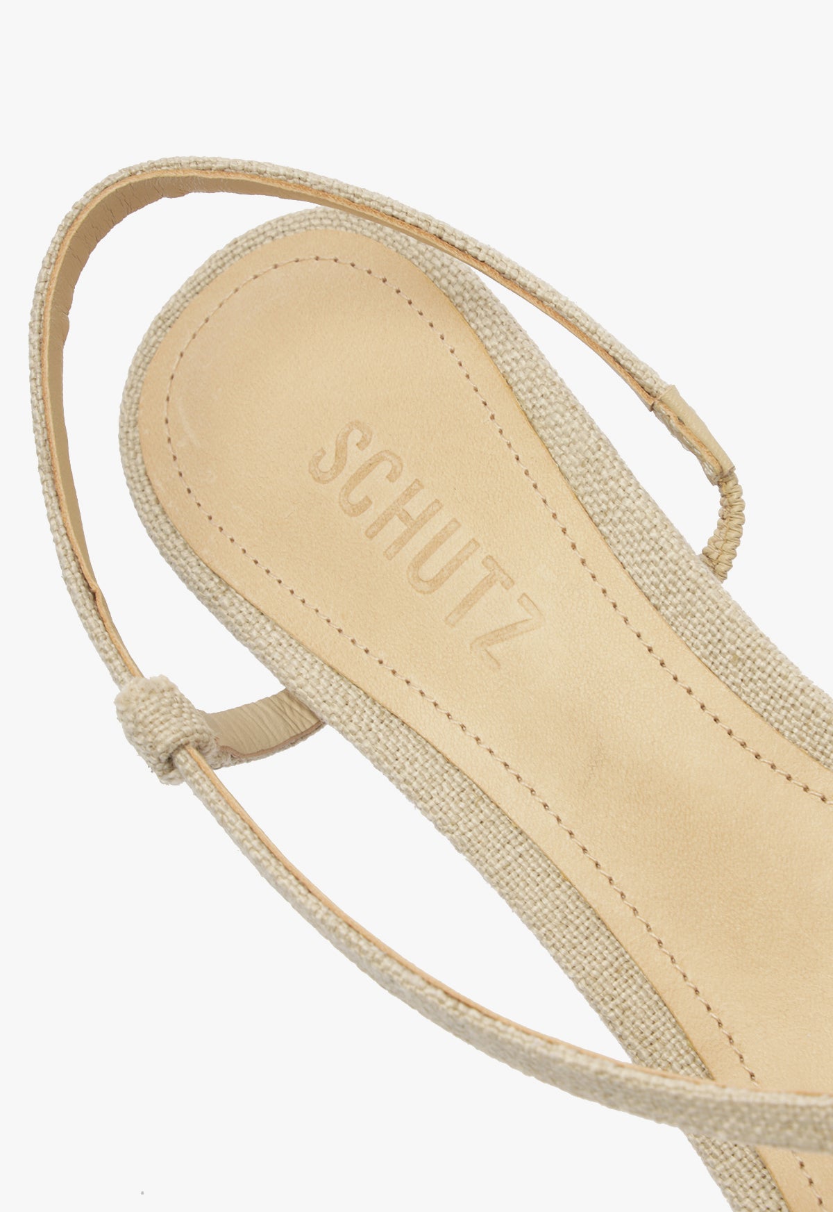 Heloise Linen Sandal