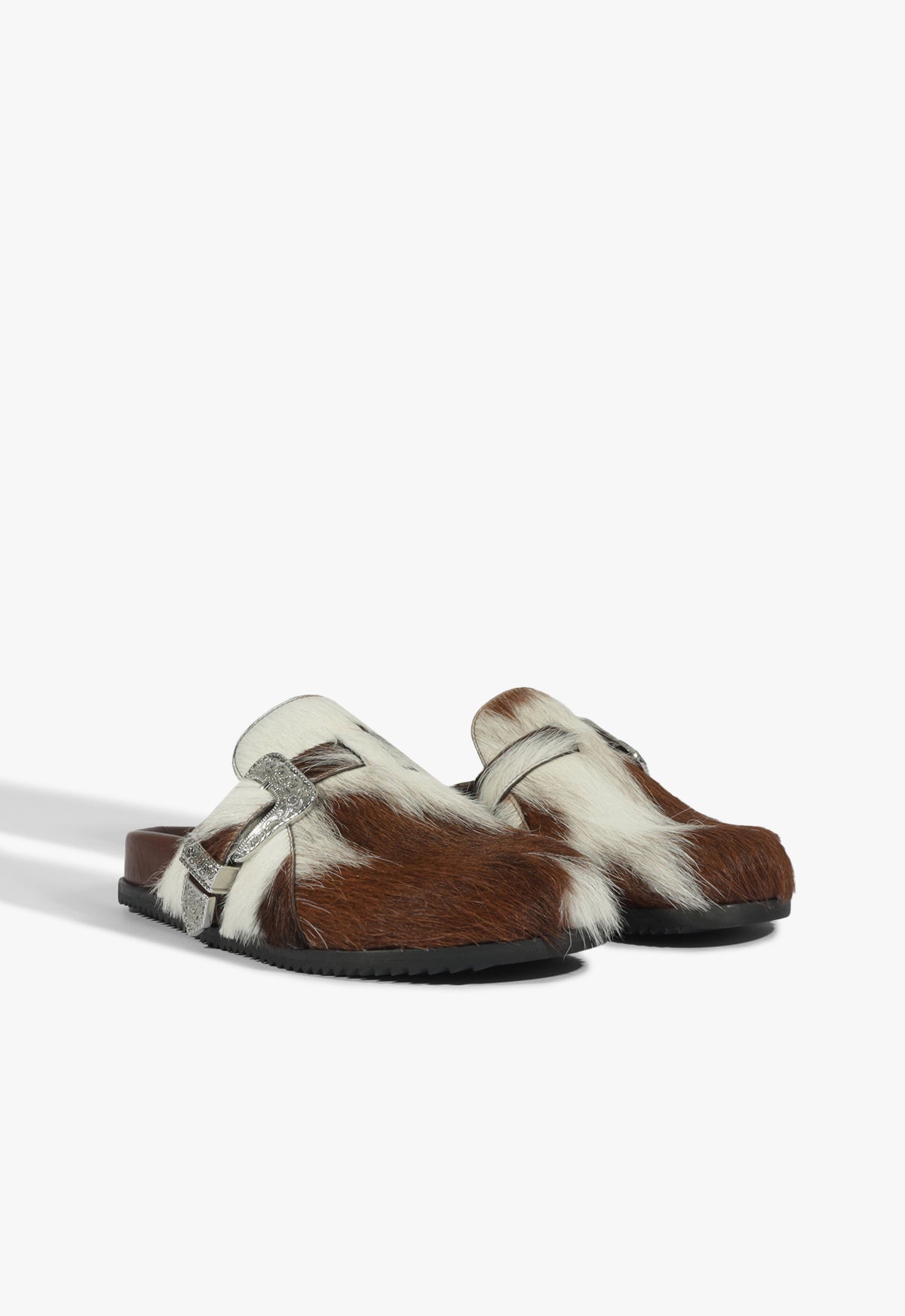 Grace Calf Hair Clog