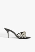 Pearline Leather Stiletto Sandal