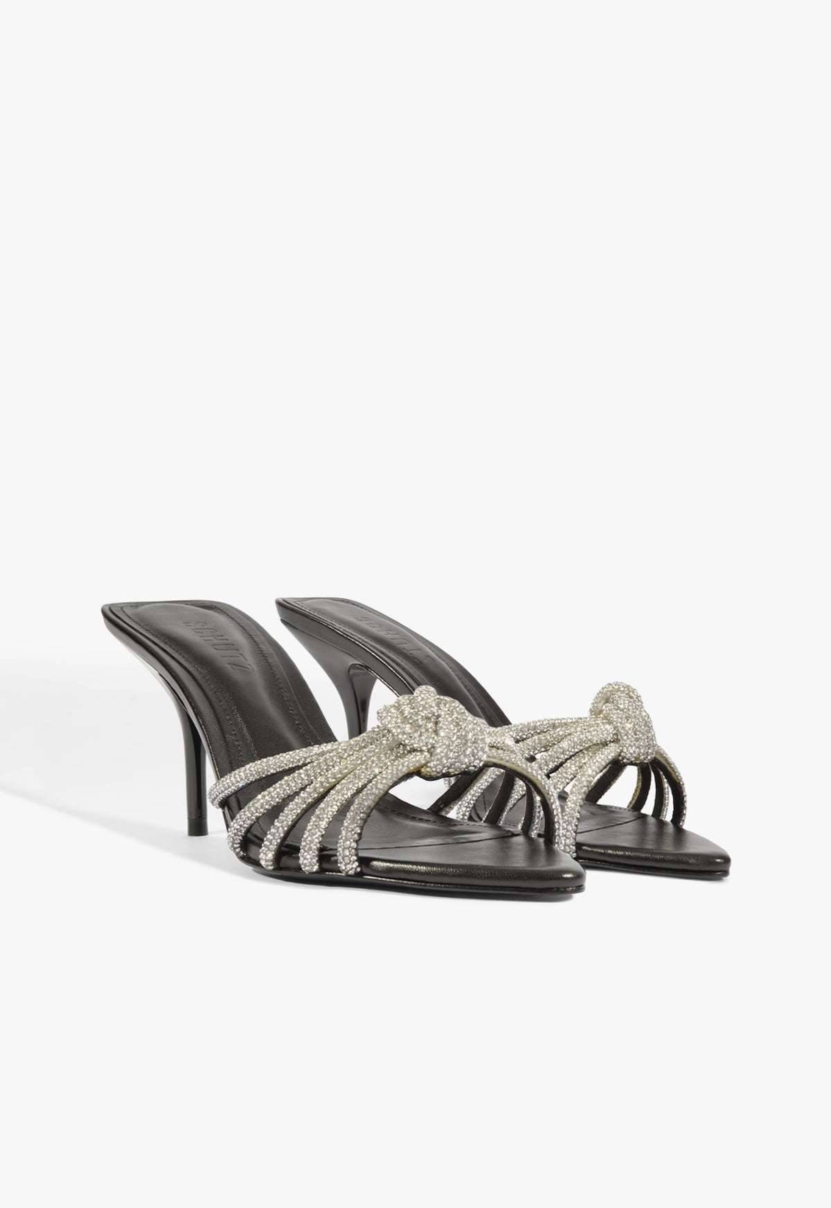Pearline Leather Stiletto Sandal
