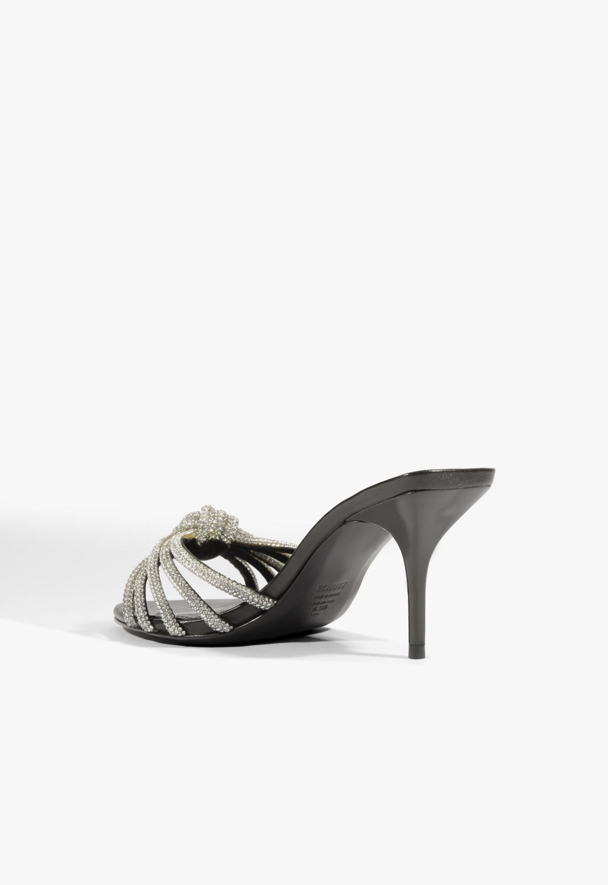 Pearline Leather Stiletto Sandal