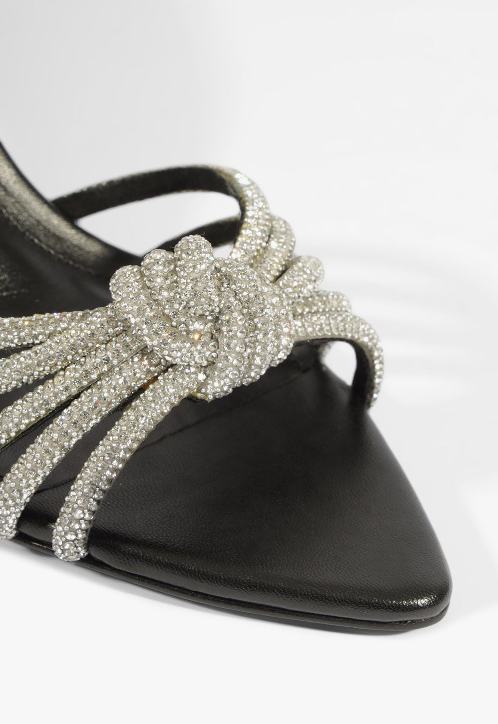Pearline Leather Stiletto Sandal
