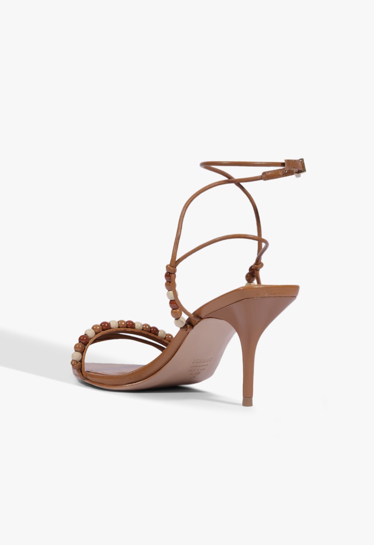 Kalea Leather Stiletto Sandal