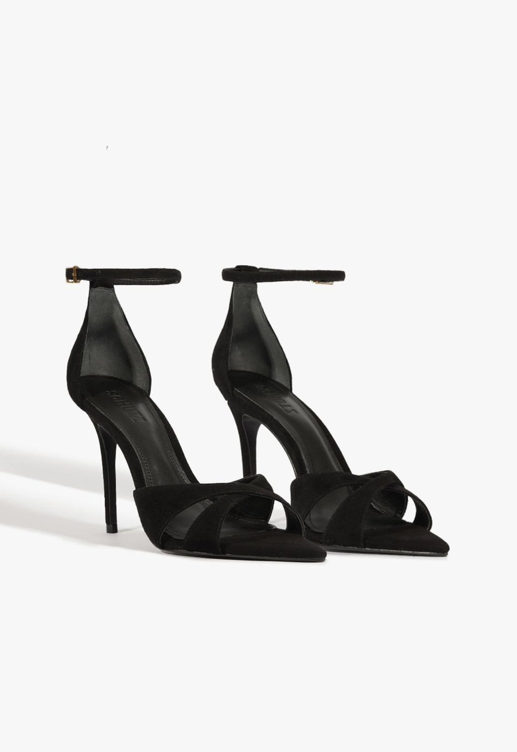 Hilda Leaf Suede Sandal