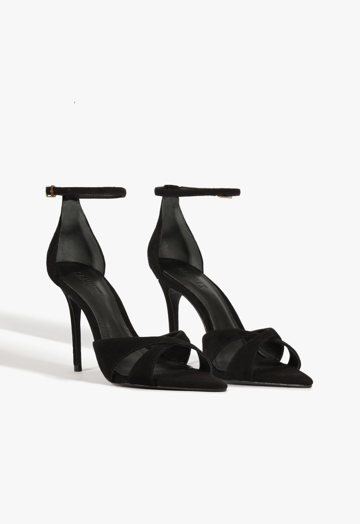 Hilda Leaf Suede Sandal
