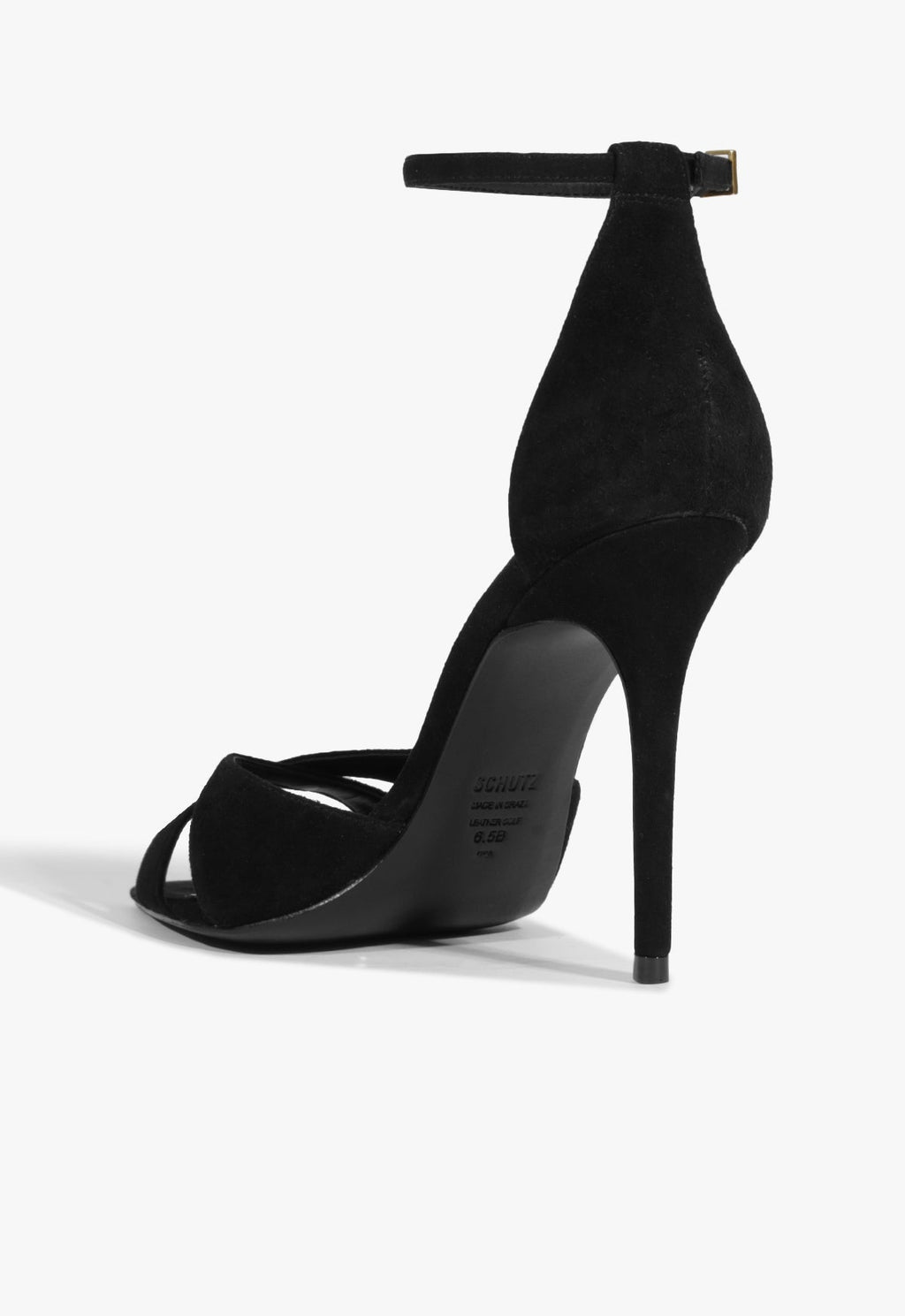 Hilda Leaf Suede Sandal