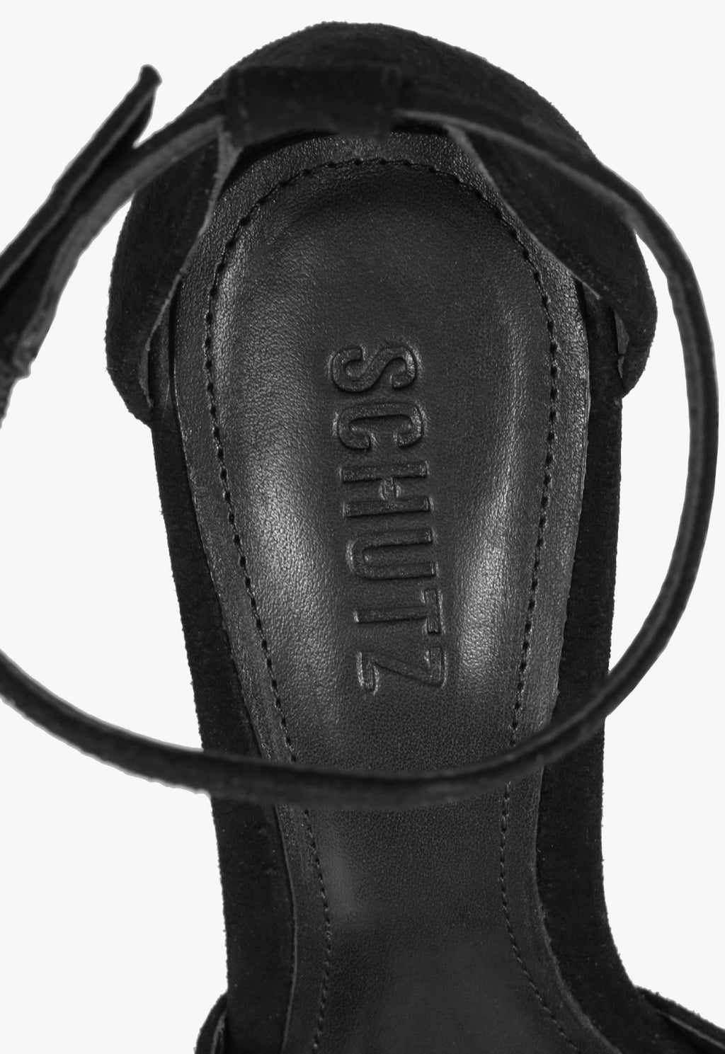 Hilda Leaf Suede Sandal