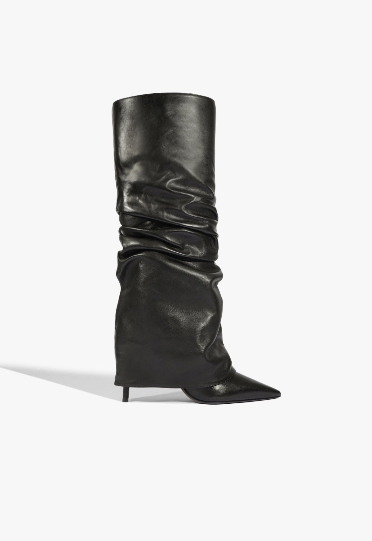 Mikki Up Cloak Leather Boot