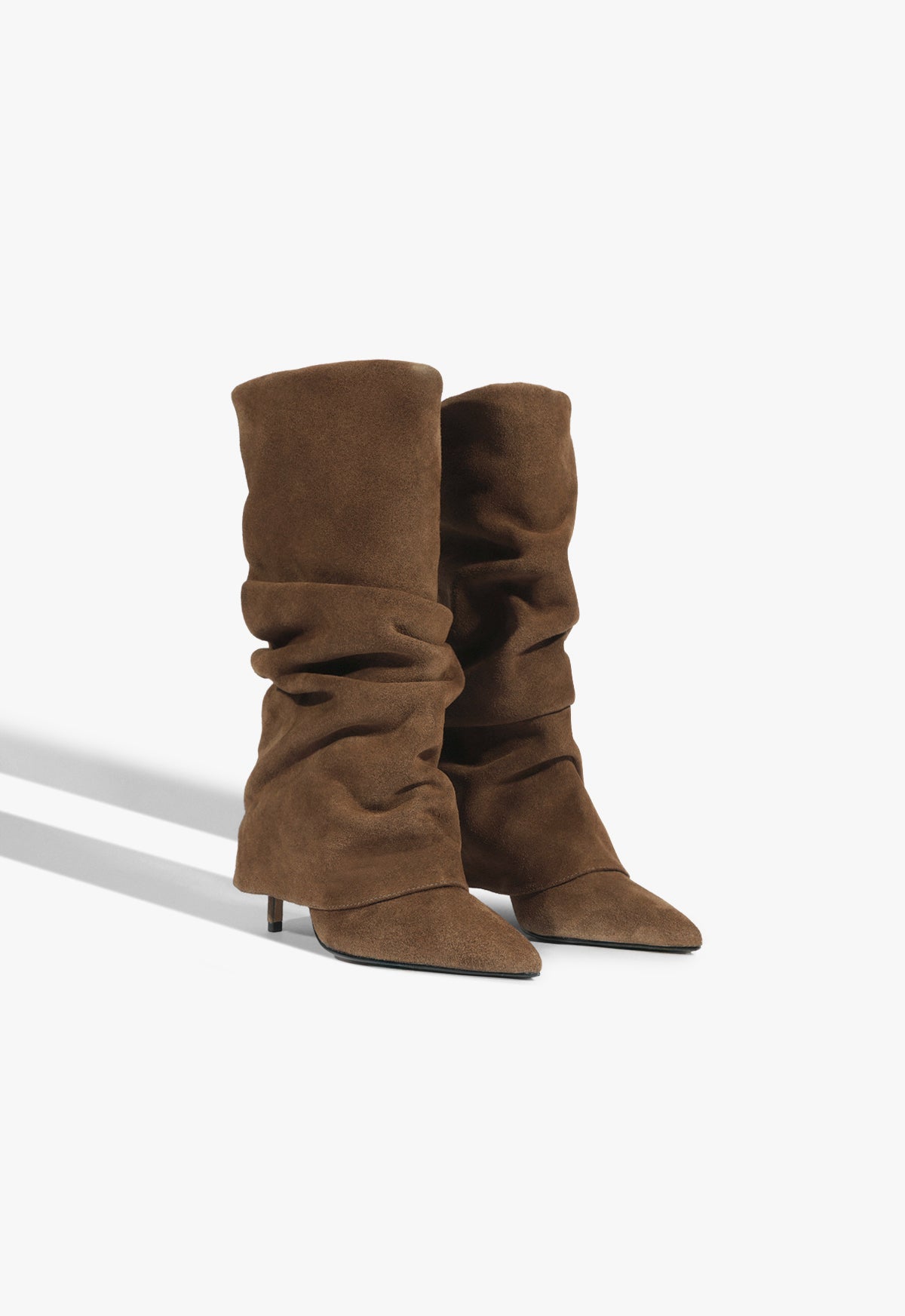 Mikki Cloak Suede Bootie