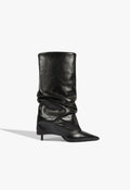 Mikki Cloak Leather Bootie