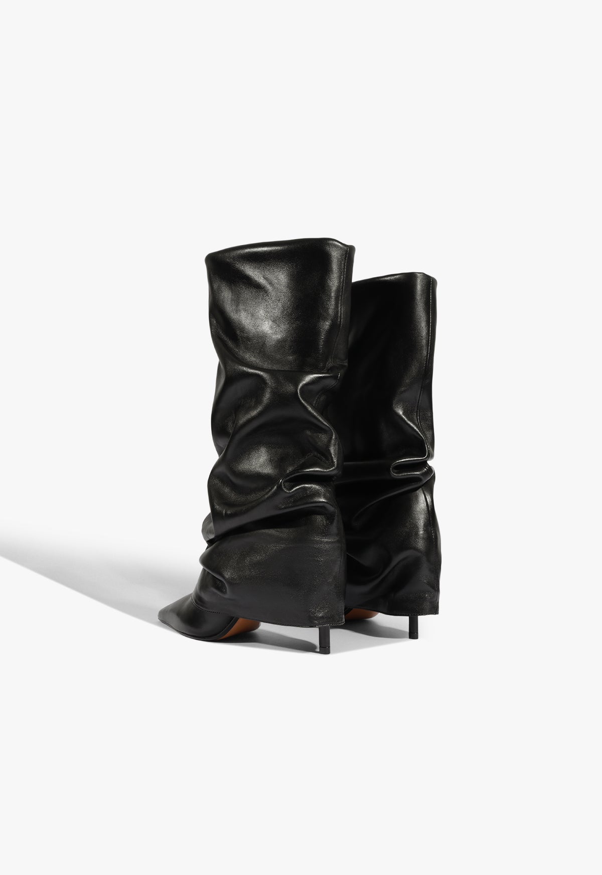 Mikki Cloak Leather Bootie