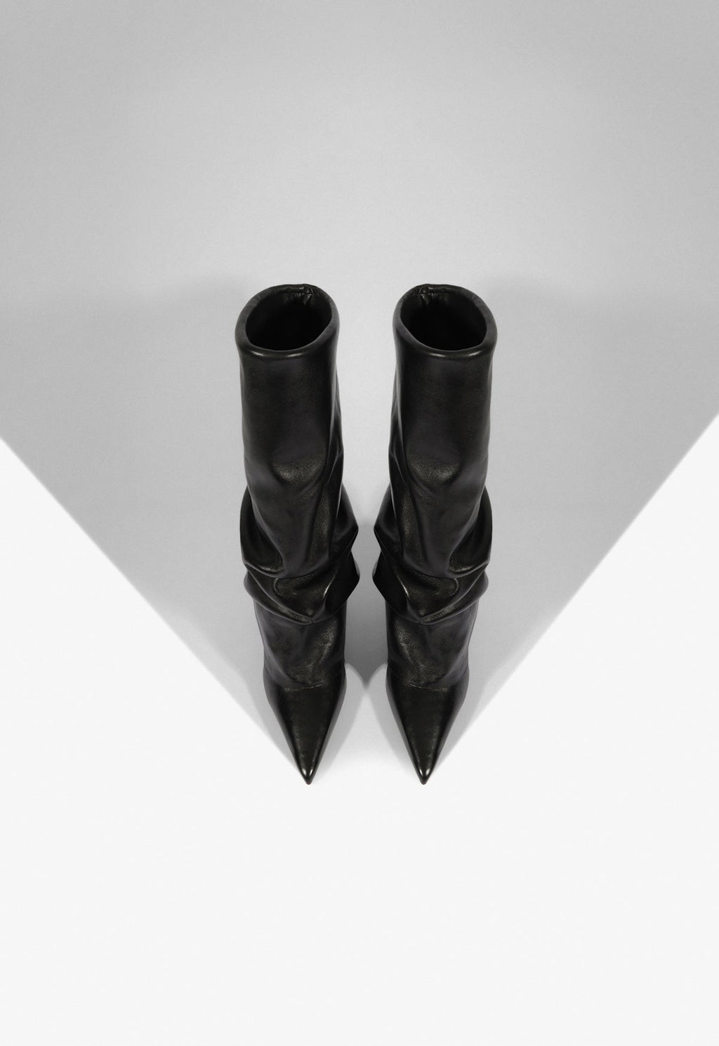 Mikki Cloak Leather Bootie