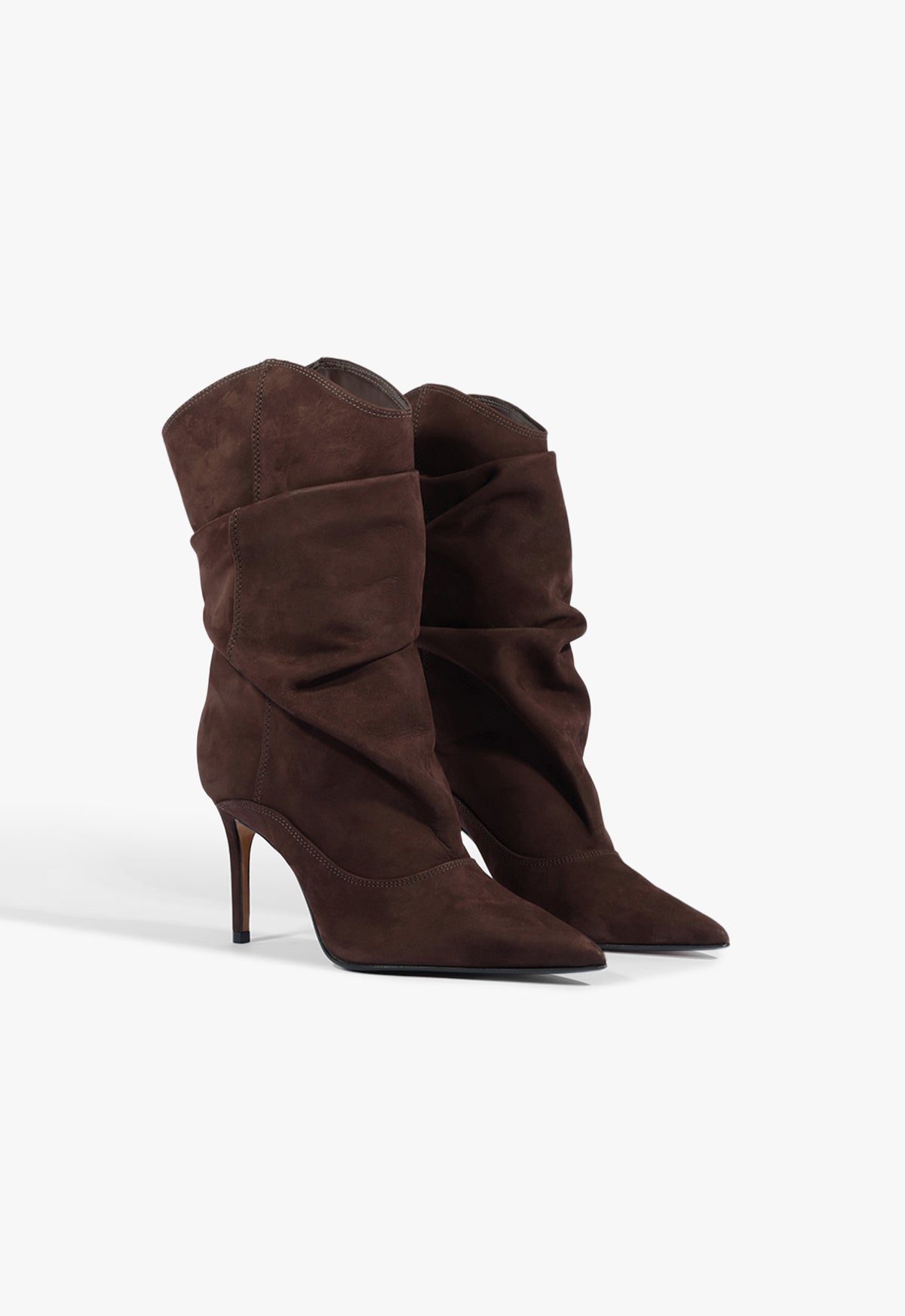 Maryana Slouch Nubuck Bootie
