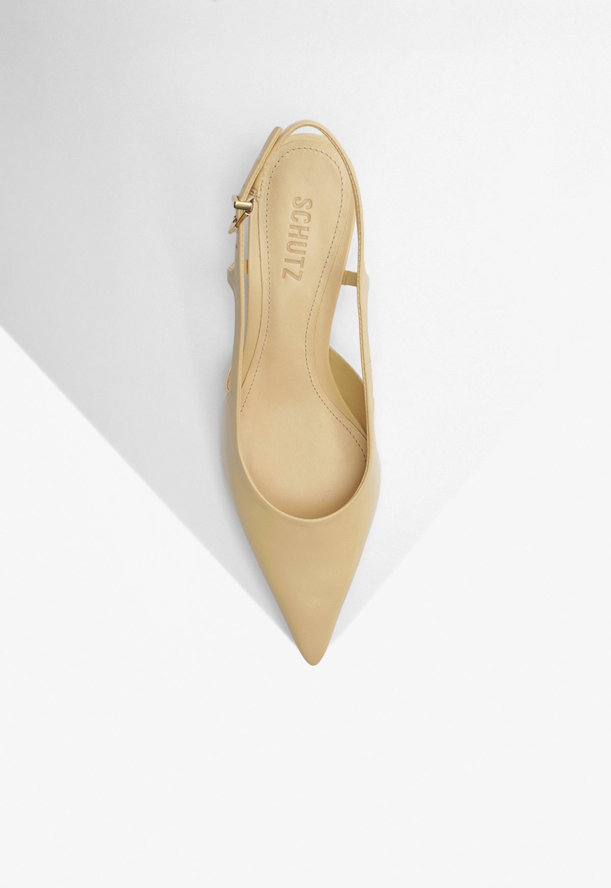 Boris Kitten Leather Pump