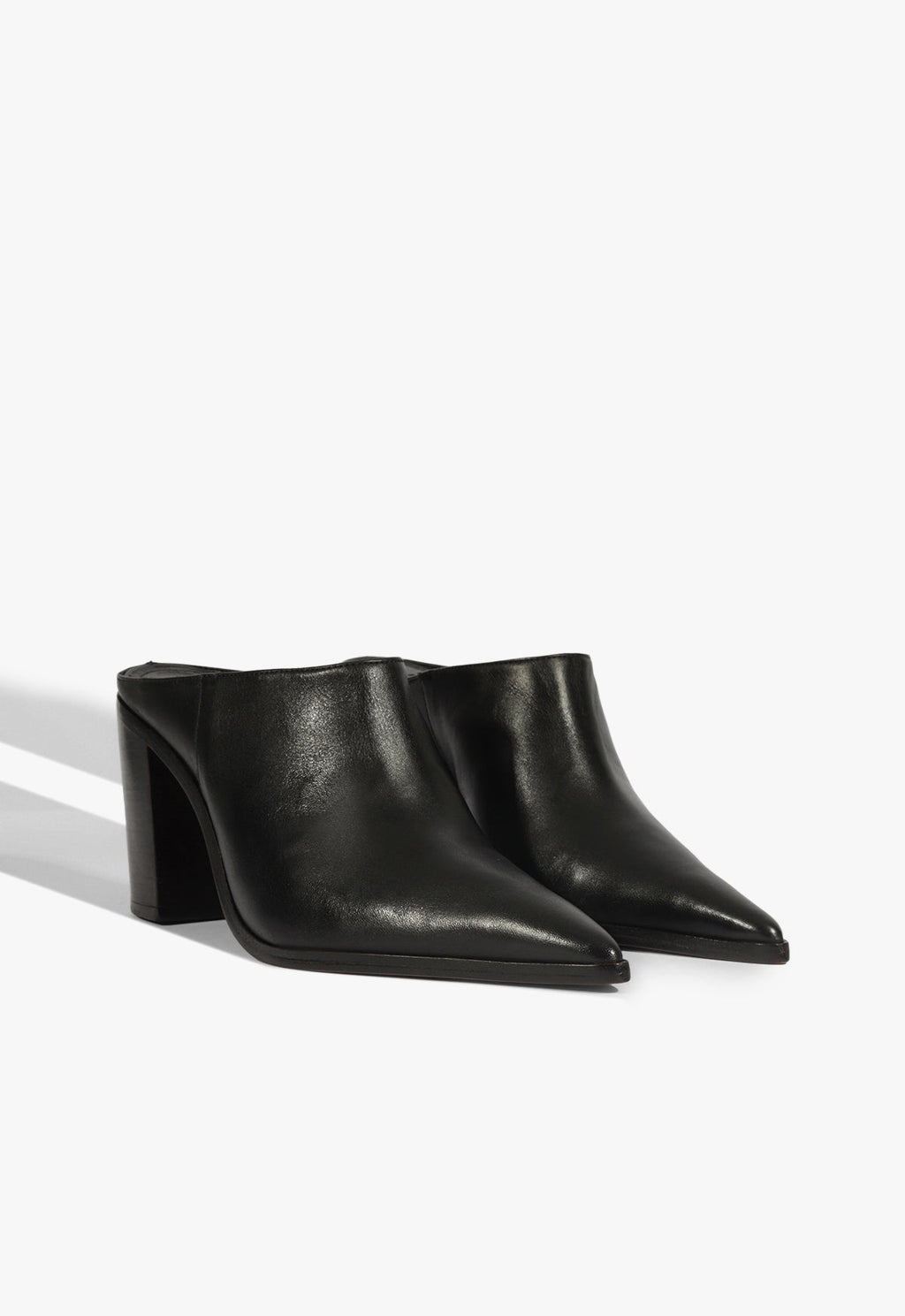 Mikki Mule Leather Pump