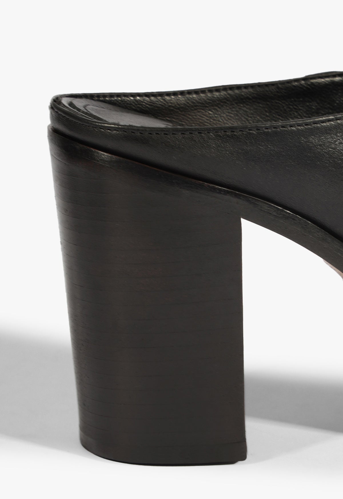 Mikki Mule Leather Pump