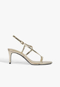 Azure Mid Metallic Sandal