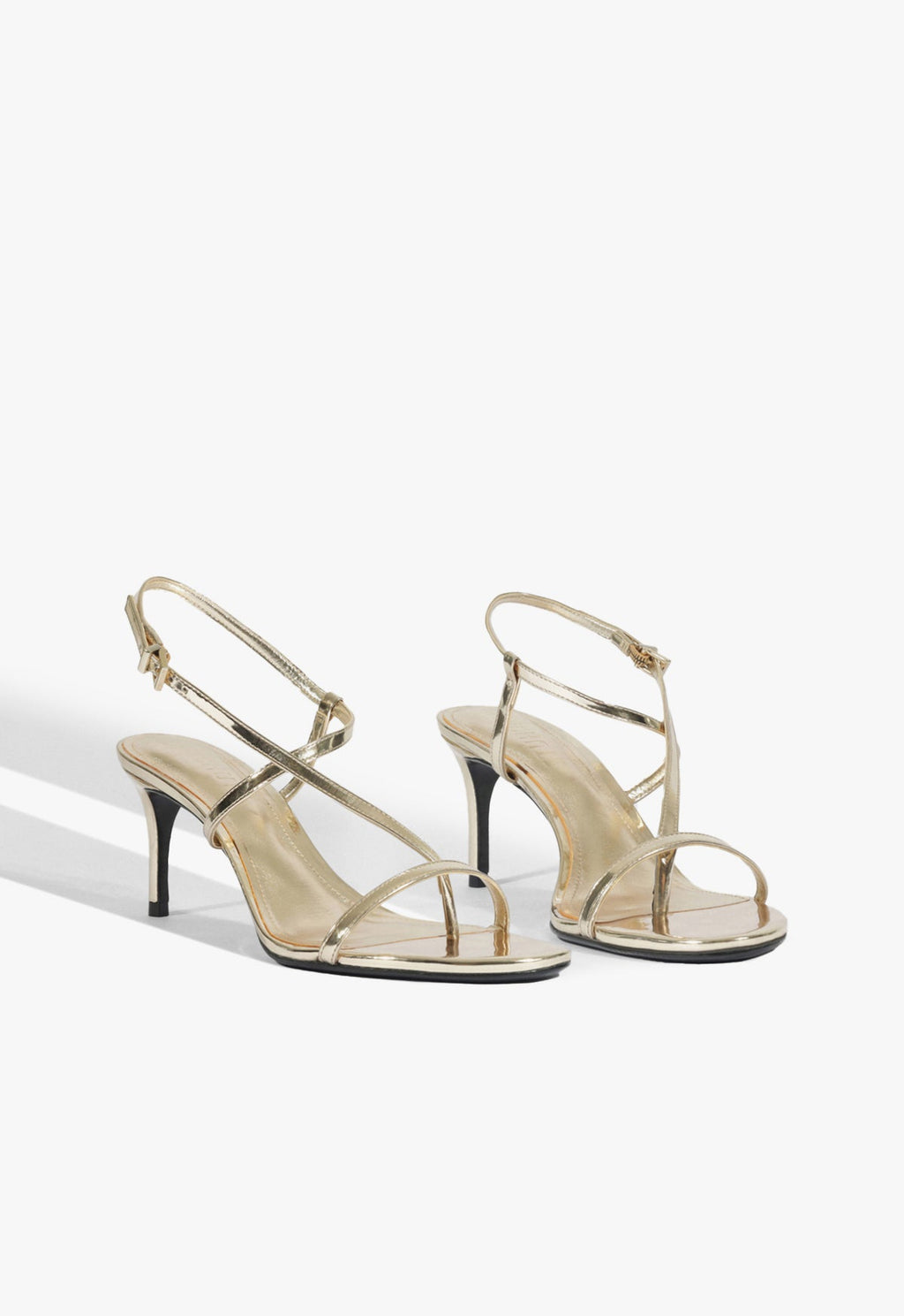 Azure Mid Metallic Sandal