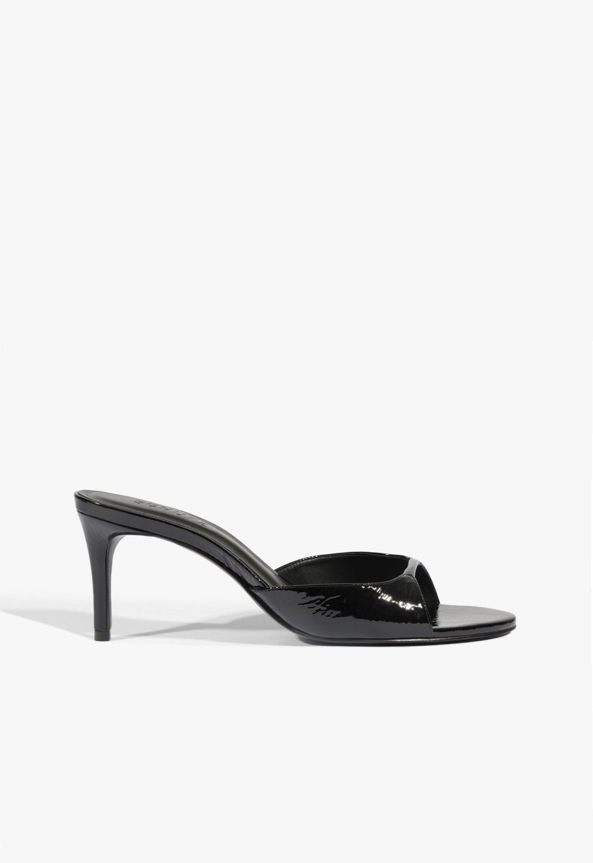 Arlette Mule Patent Leather Sandal